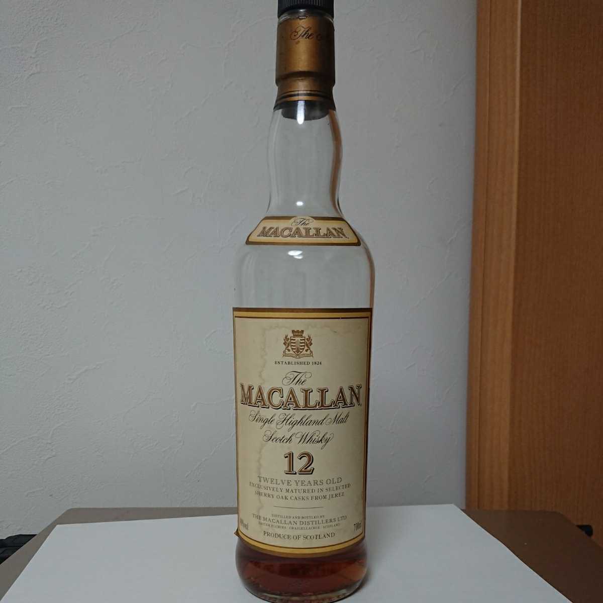 マッカラン 12年 MACALLAN マッカラン12年 | シェリーオークカスク