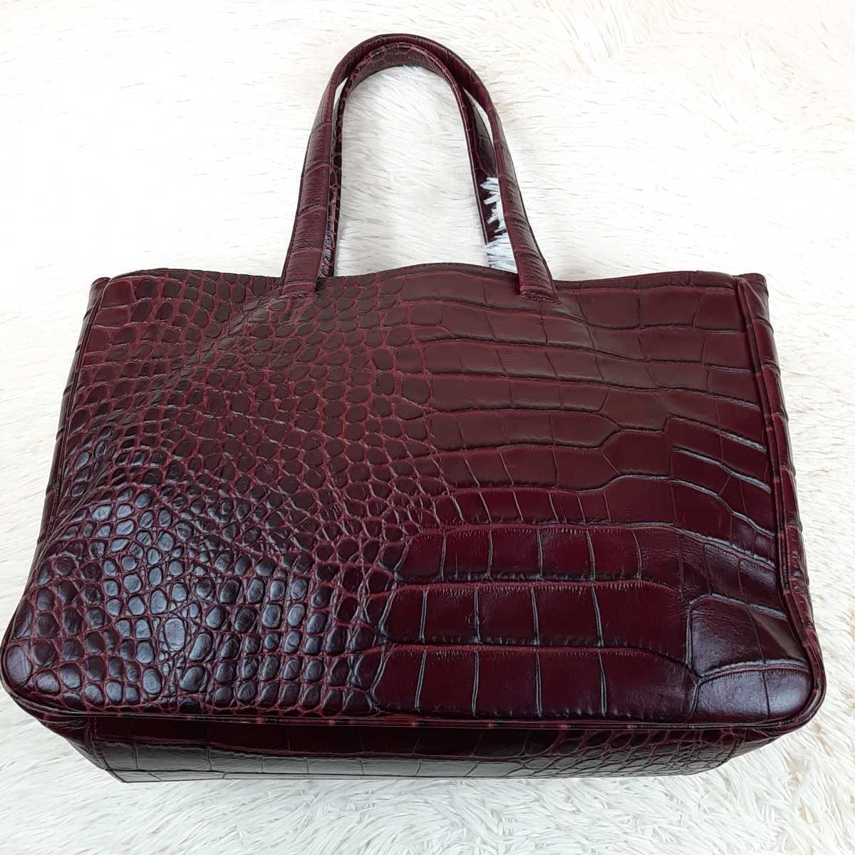 美品】FURLA フルラ 2way ハンドバッグ ショルダーバッグ ボルドー 美 