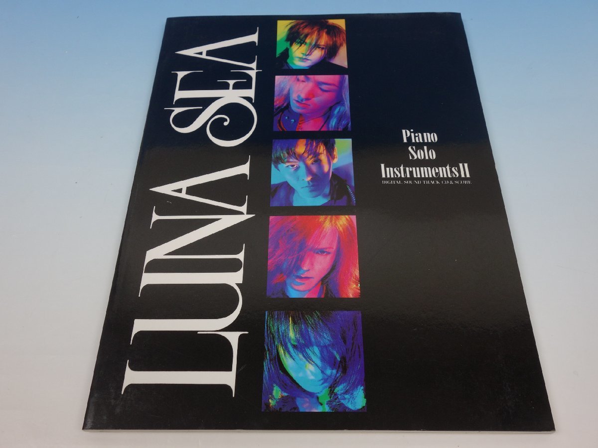 LUNA SEA ルナシー ピアノ・ソロ・インストゥルメンツ・2 楽譜 CD付き