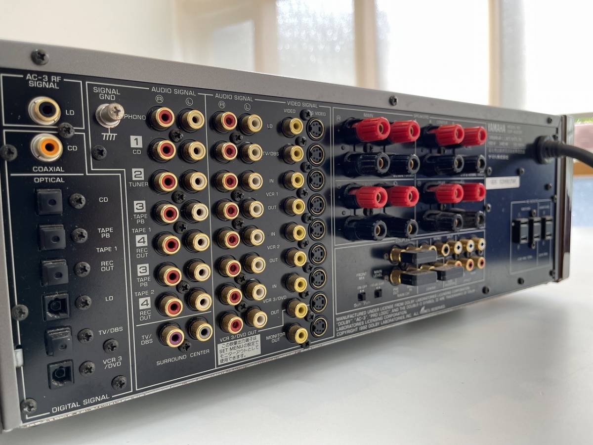 YAMAHA DSP-A3090 AVアンプ 動作チェックOK リモコン付き 【公式通販】