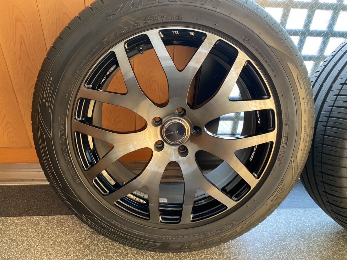 レイズ RAYS WALTZ FORGED S7 19インチ FALKEN AZENIS FK510SUV 255/50  