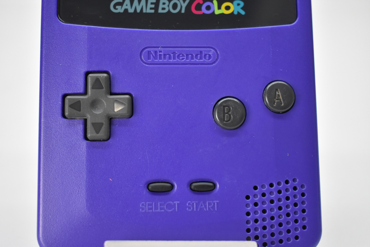 Game Color Boy Nintendo - Console CGB-001 GBC (CGB-001) Clear Tested Purple | Blue 100% &frasl;