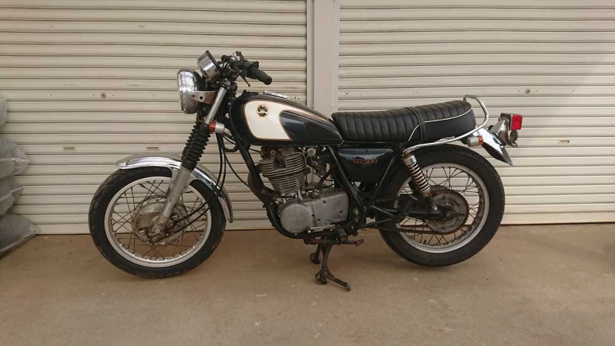 YAMAHA SR500（2J2）書あり レストアベース Yahoo!オークション 