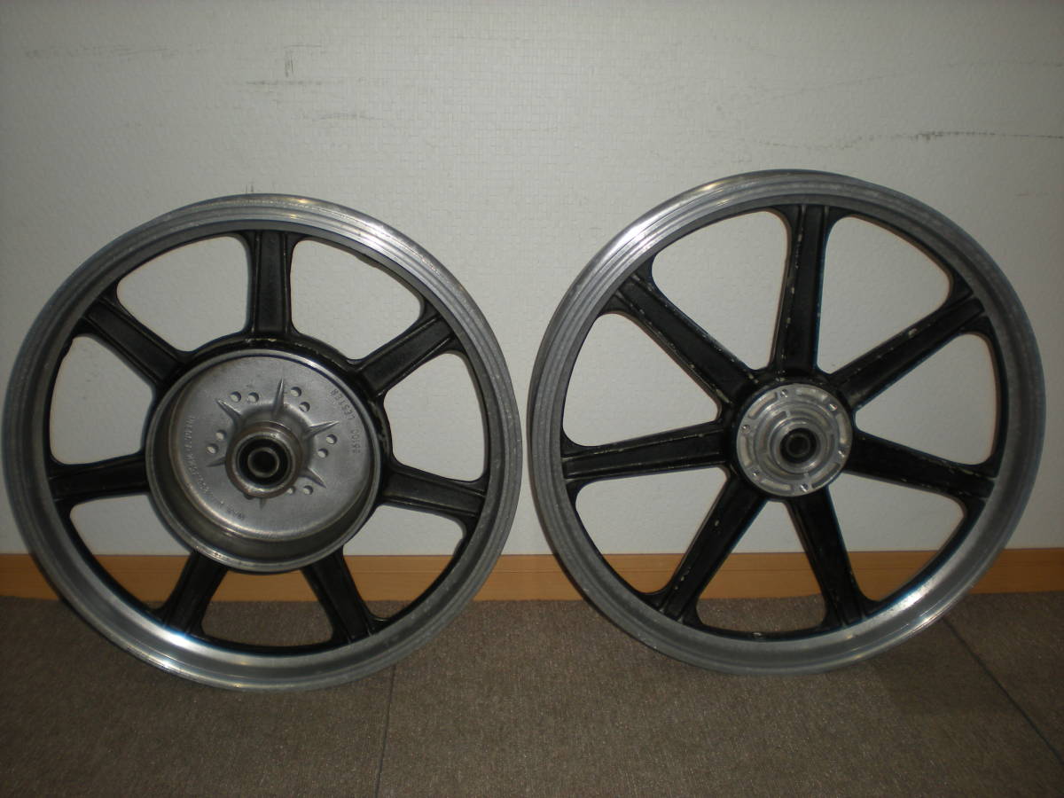 2K637S140 Z1 Z2 レア 貴重品 6穴 LESTER レスター ホイール 前後