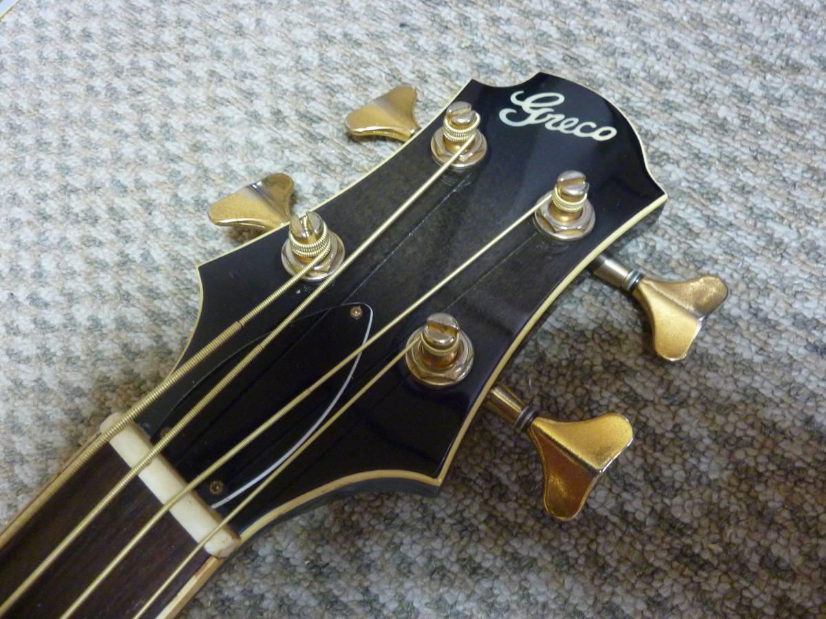 Greco エレキアコースティックベース GEB-1100 1990年頃製造 GEB-1000 