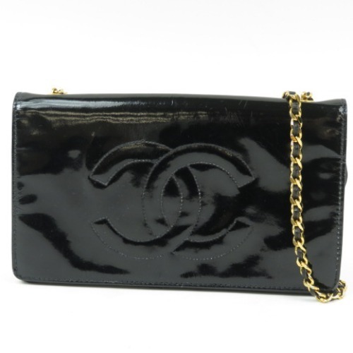 55318★1円スタート★CHANEL シャネル 中綺麗　チェーンウォレット　長財布　チェーンショルダーバッグ　デカココマーク レディース シャネル - 55318☆1円スタート☆CHANEL 2026年最新Yahoo!オークション え、1万円台でシャネル！？って声出たこれ￼ ドゥ