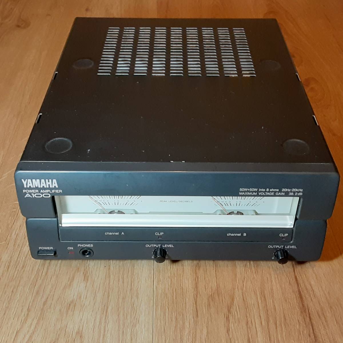 YAMAHA　A100a パワーアンプ　メンテナンス済み！元箱付き！ ◇ジャンク◇YAMAHA A100 パワーアンプ POWER AMP 電源入らず ヤマハ