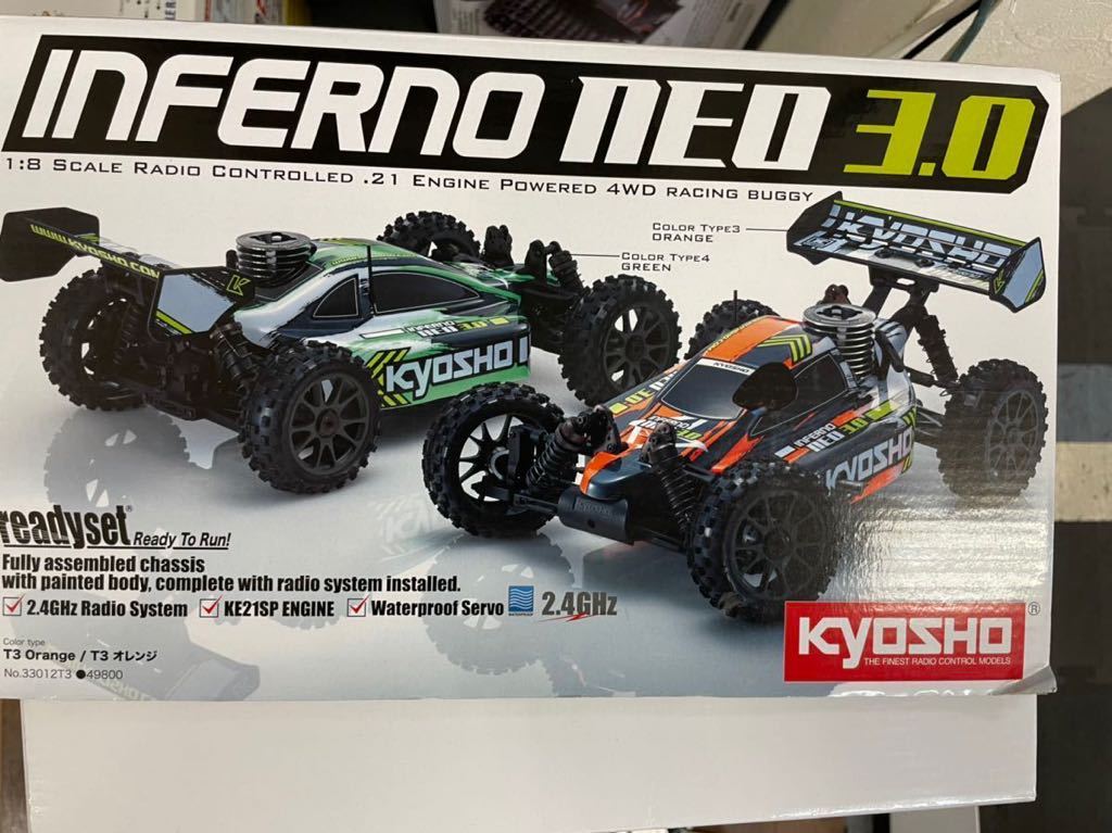 NEO Kyosho 3.0 | 4WD 京商 INFERNO RC 1⁄8 GP KYOSHO - America