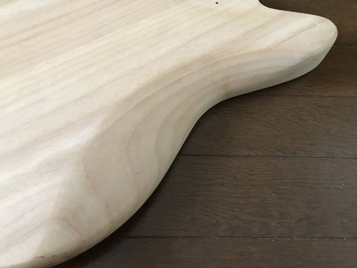 自作用ボディ材☆ジャズマスター風☆アルダー2P/ヒールカット/PU汎用×2  