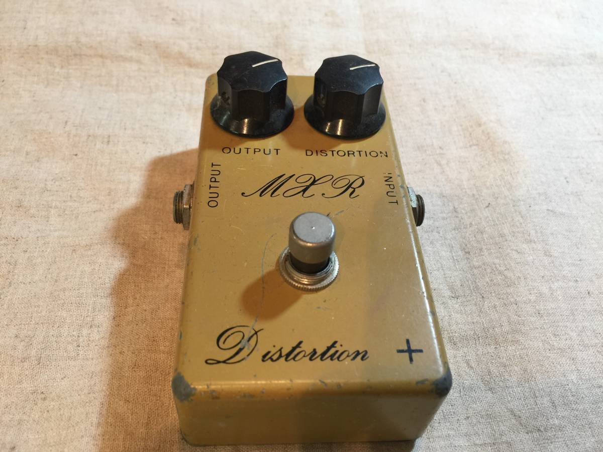 No.070304 MXR Distortion ＋　Script 完動品　良好です