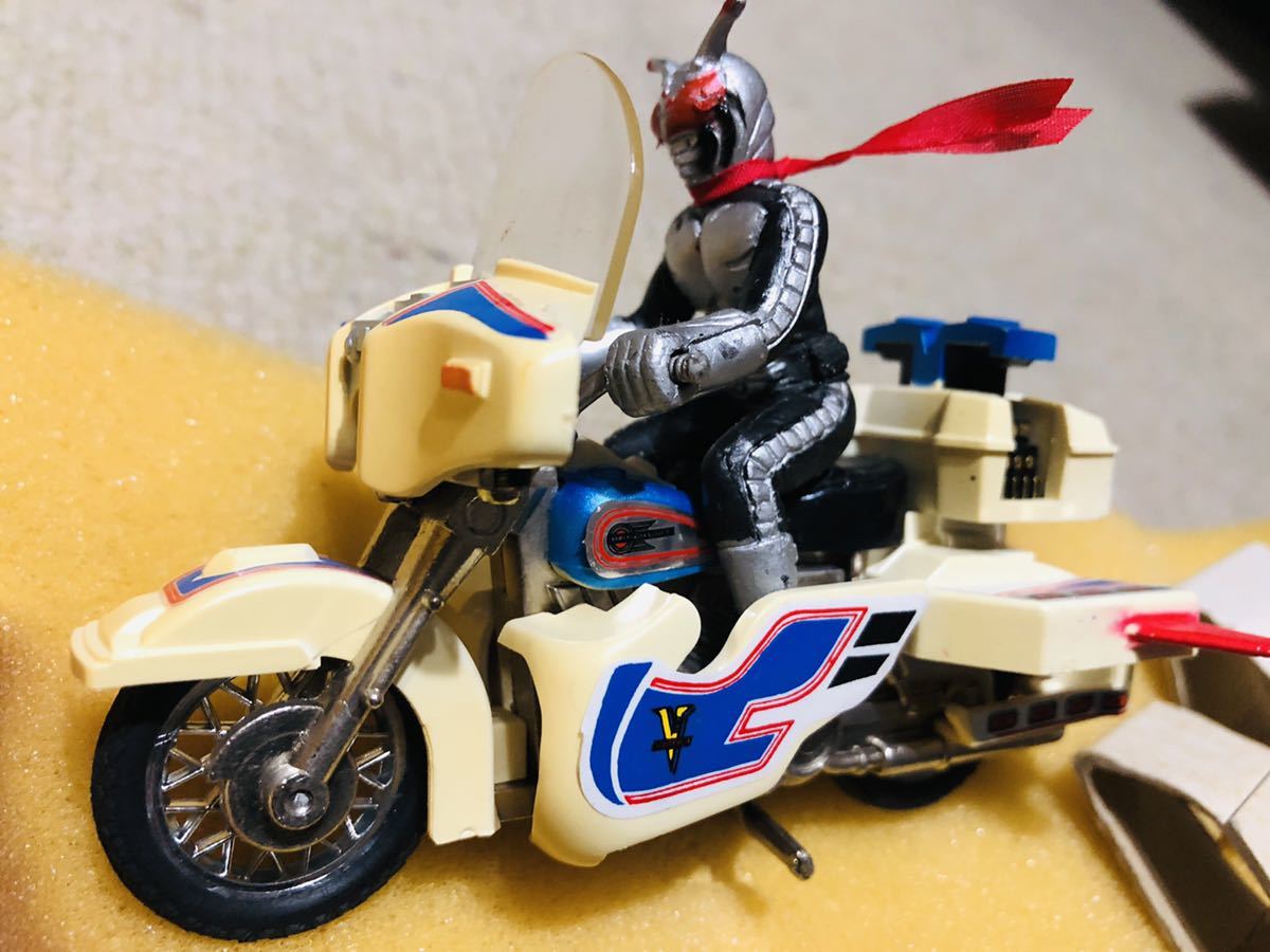 玩具店倉庫処分/当時物 ポピニカ超合金 仮面ライダースーパー1 V 