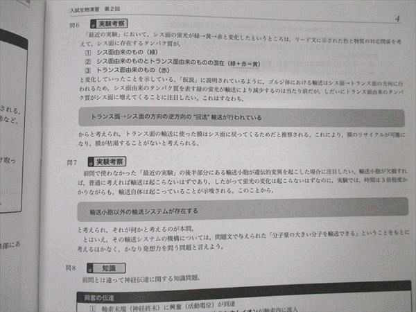 本 鉄緑会 入試生物演習 6.8.9.10.11.12 冬期東大演習 第1回 第2回