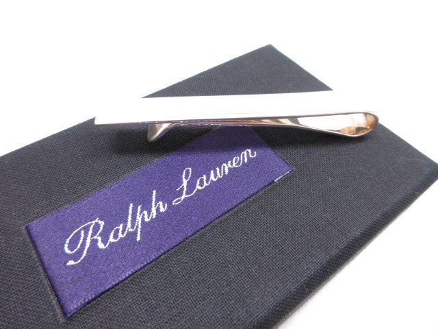 ■美品 【ラルフローレンパープルレーベル RALPH LAUREN PURPLE LABEL】 ネクタイピン タイピン (メンズ) シルバー925 ◇7ME4386◇ パープルレーベル ラルフローレン Ralph ハーフパンツ 定価4.6万 LABEL)の
