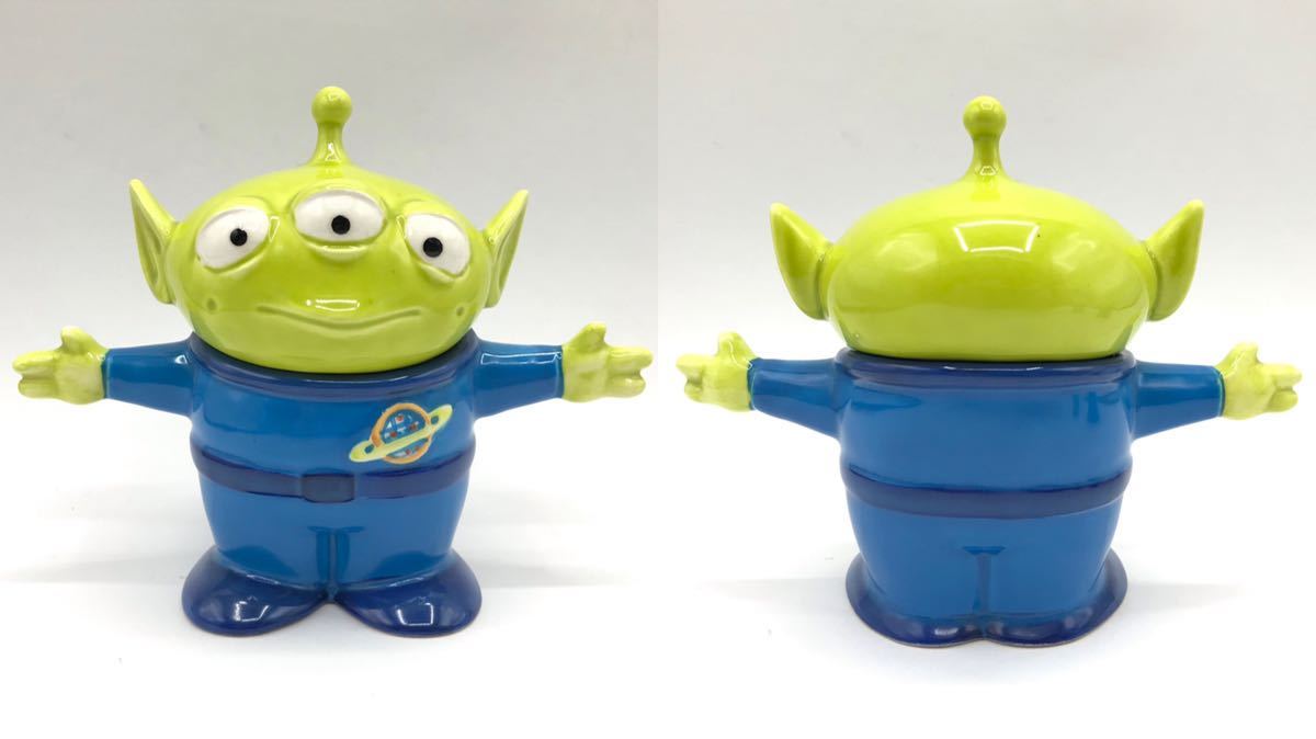 レア トイストーリー 三郷陶器 リトルグリーメン 小物入れ 調味料入れ  