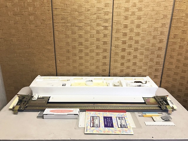 LTD77543大 SILVER REED シルバーリード 編み機 ジャガードリブ 