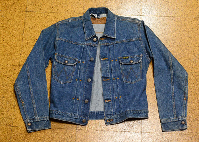 ジョンレノン着/ 日本製/復刻/Wrangler/ラングラー/M4757/11MJ/ブルー 