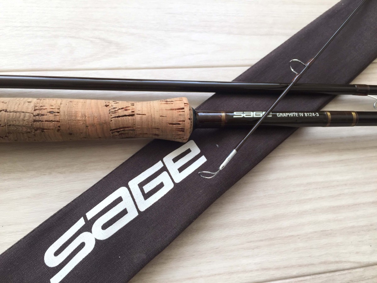 □ キレイ！ SAGE GRAPHITE IV 8124-3 セージ グラファイト4 ロッド 