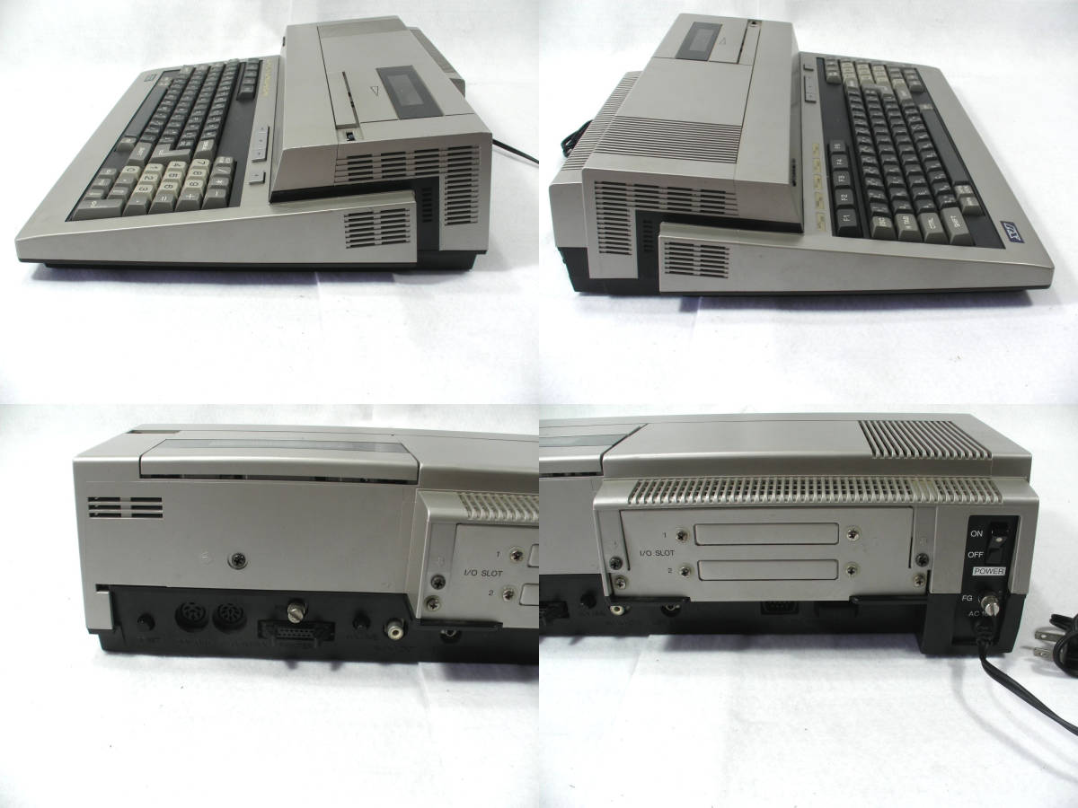 ○ー○ SHARP X1 X1Cs CZ-803CS シルバー BASICテープ、マニュアル2冊 