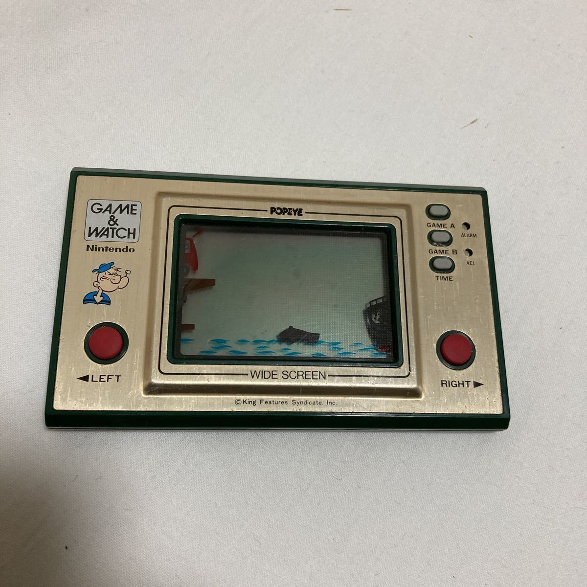ゲームウォッチ ポパイ 任天堂 Nintendo POPEYE GAME&WATCH レトロ 