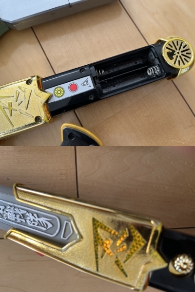 ジャンク＞◇ カクレンジャー スーパー戦隊 武器 刀 銃 玩具 オモチャ