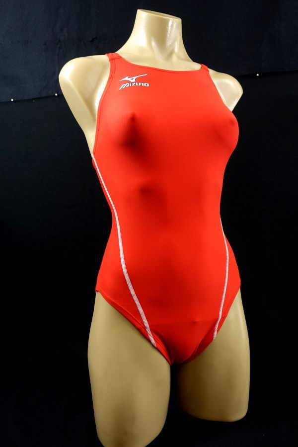【100円スタート！】 r2_7042 新品 mizuno ミズノ エクサースーツ オープンバック ハイカット 競泳水着 サイズM