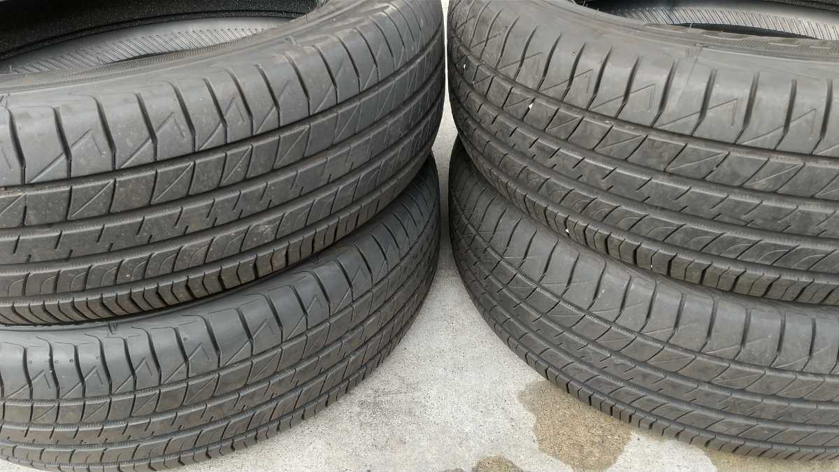 ダンロップ 195/65R15 4本 バリ山