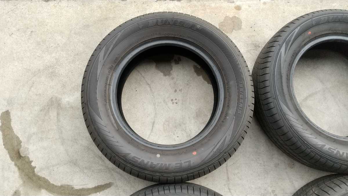 ダンロップ 195/65R15 4本 バリ山