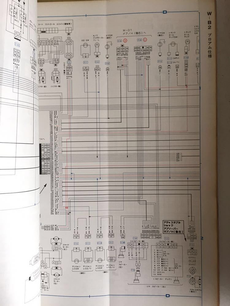 日産 Y31 グロリア セドリック 配線図 日産 グロリア セドリック Y31 配線図(セドリック)｜売買された