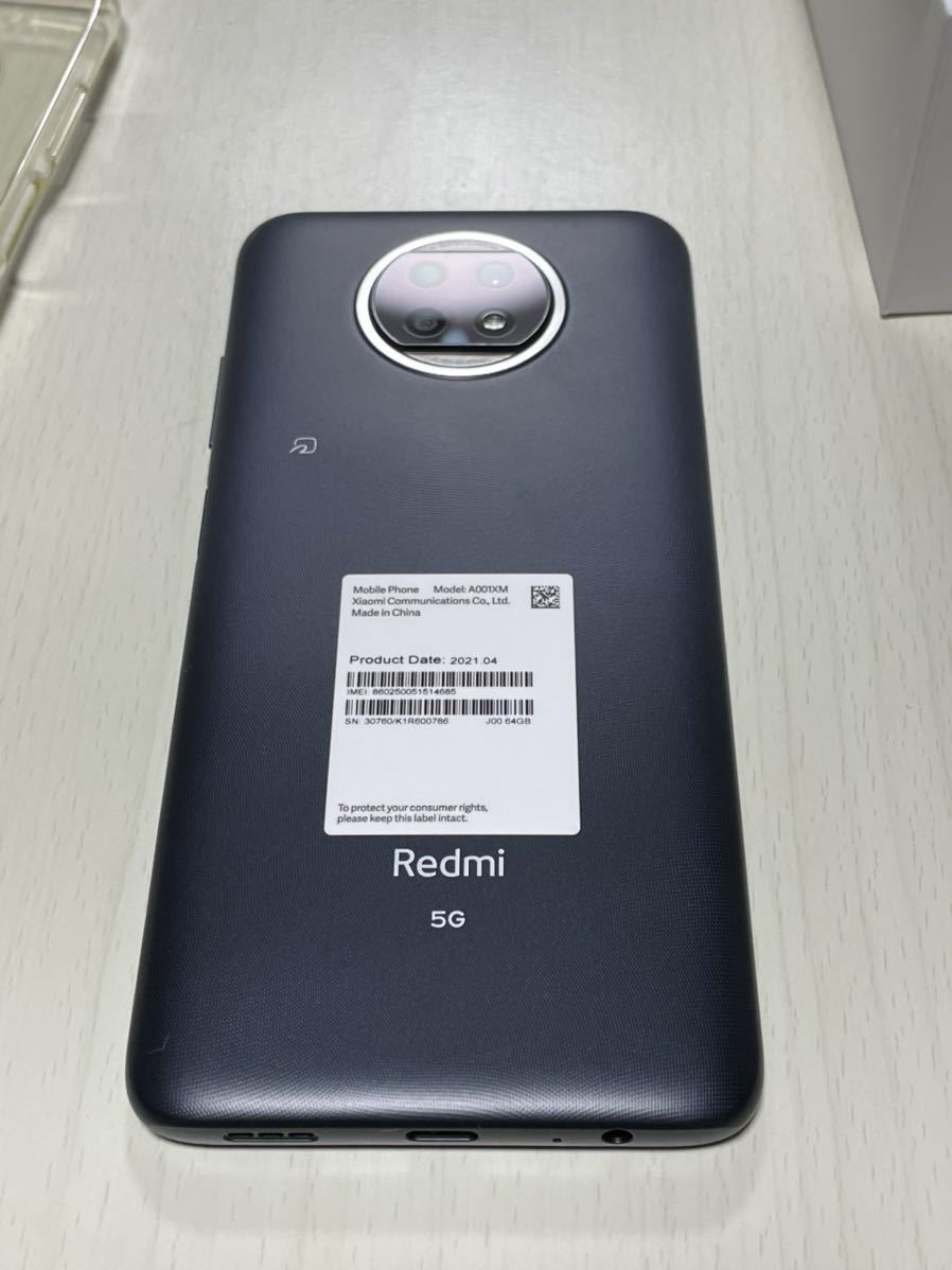 Softbank Xiaomi RedmiNote9T(64G) ブラック Xiaomi Redmi Note