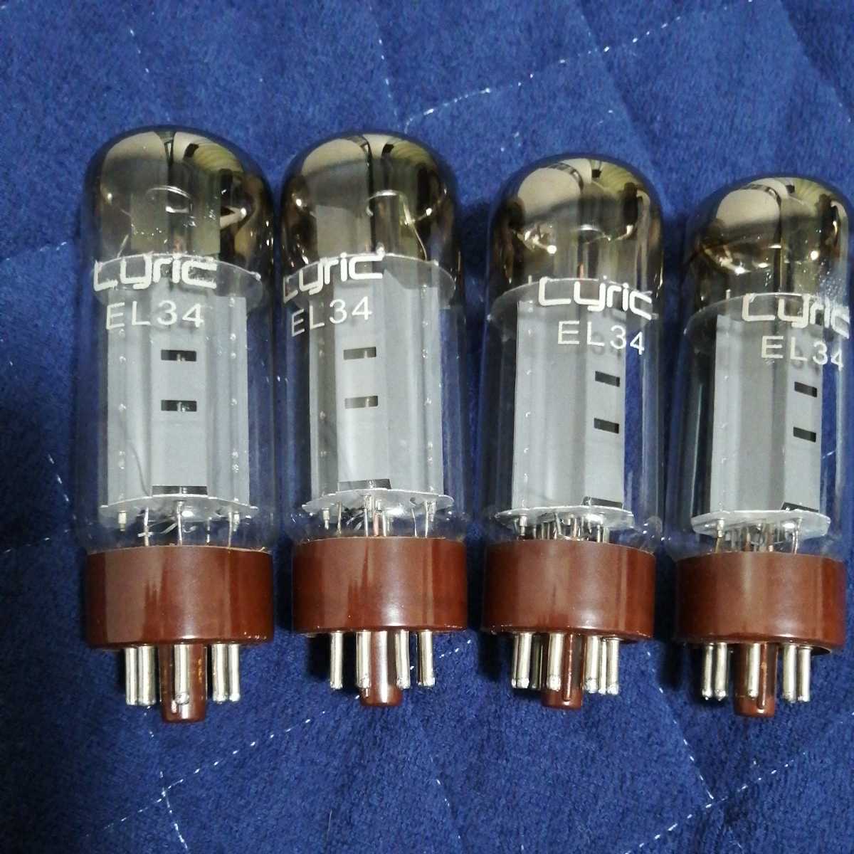 EL34 真空管 | ⁄ 出力管 中古 Mullard テレフンケン JJ (4本) ムラード