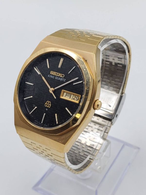 N053-147 SEIKO KQ セイコーキングクォーツ 9923-701A クォーツ時計 
