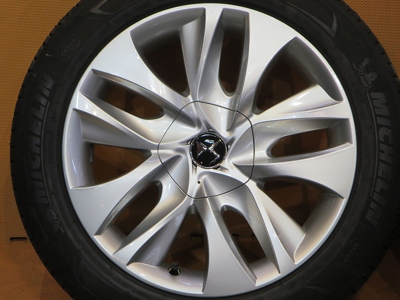 新車外しに近い状態 超バリ溝【DS オートモビル DS5 後期 純正 ミシュラン 225/50R17】シトロエン 17インチ 7.5J+27 PCD108-4H DS4 にも DSオートモビル | DS5の中古車一覧 中古 DS5（DSオートモビル）の歴代モデル・グレード別カタログ DSオートモビルズ