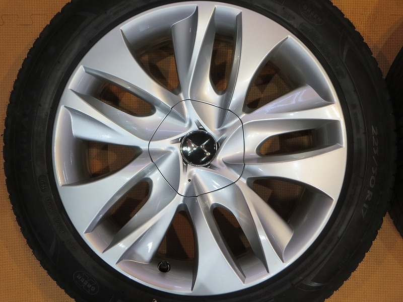 新車外しに近い状態 超バリ溝【DS オートモビル DS5 後期 純正 ミシュラン 225/50R17】シトロエン 17インチ 7.5J+27 PCD108-4H DS4 にも DSオートモビル | DS5の中古車一覧 中古 DS5（DSオートモビル）の歴代モデル・グレード別カタログ DSオートモビルズ