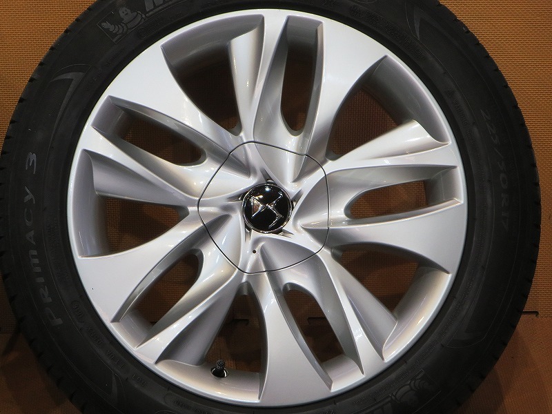 新車外しに近い状態 超バリ溝【DS オートモビル DS5 後期 純正 ミシュラン 225/50R17】シトロエン 17インチ 7.5J+27 PCD108-4H DS4 にも DSオートモビル | DS5の中古車一覧 中古 DS5（DSオートモビル）の歴代モデル・グレード別カタログ DSオートモビルズ