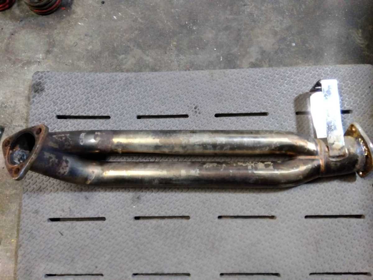 シルビア s14 s15 S14 S15 デュアルフロントパイプ HPI？メーカー不明
