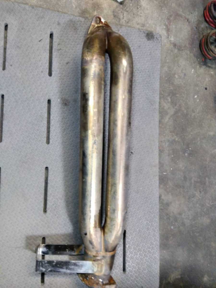 シルビア s14 s15 S14 S15 デュアルフロントパイプ HPI？メーカー不明