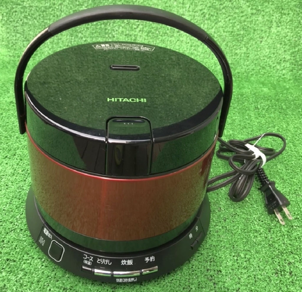 1回だけ使用 日立 IH炊飯器 打込鉄釜 おひつ御膳 RZ-WS2M 2合焚き 内釜