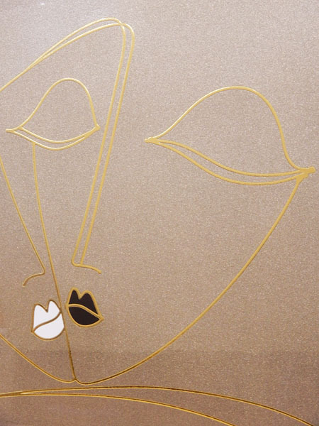 北久美子 風花絵図 シルクスクリーン版画 サイン有 シートのみ 北 【真