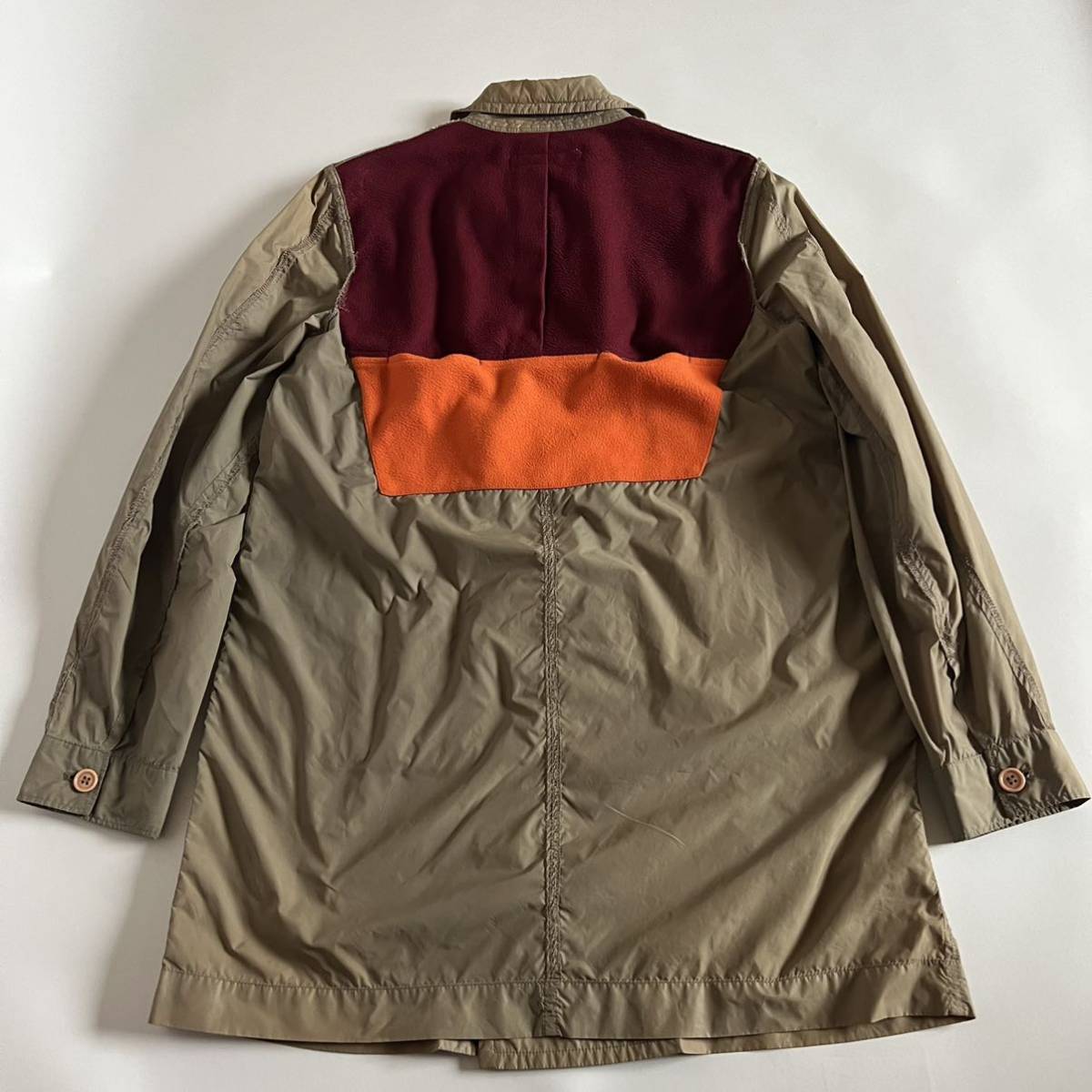 COMME des GARÇONS SHIRT シャツジャケット ビンテージ COMME des GARÇONS SHIRT ドッキングシャツジャケット