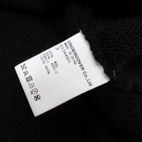UNDERCOVERISM 21AW アンダーカバーイズム アンダーカバーから新メンズライン「アンダーカバイズム」デビュー TK サイドスリット UNDERCOVERISM アンダーカバーイズム 21AW 前立フキダシニットカーディガン