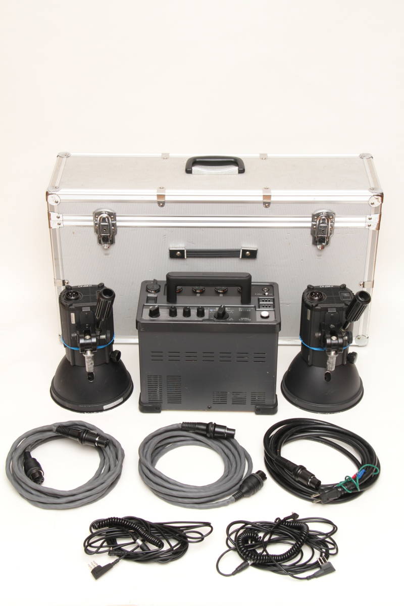 カメラ コメット COMET LITE 1200Ⅱ ストロボ ジェネレーター 1台2灯