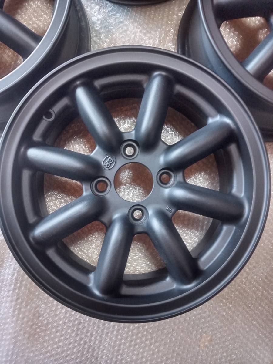 ☆BR ブラックレーシング エイトスポークホイール PCD100 4穴 6.0J