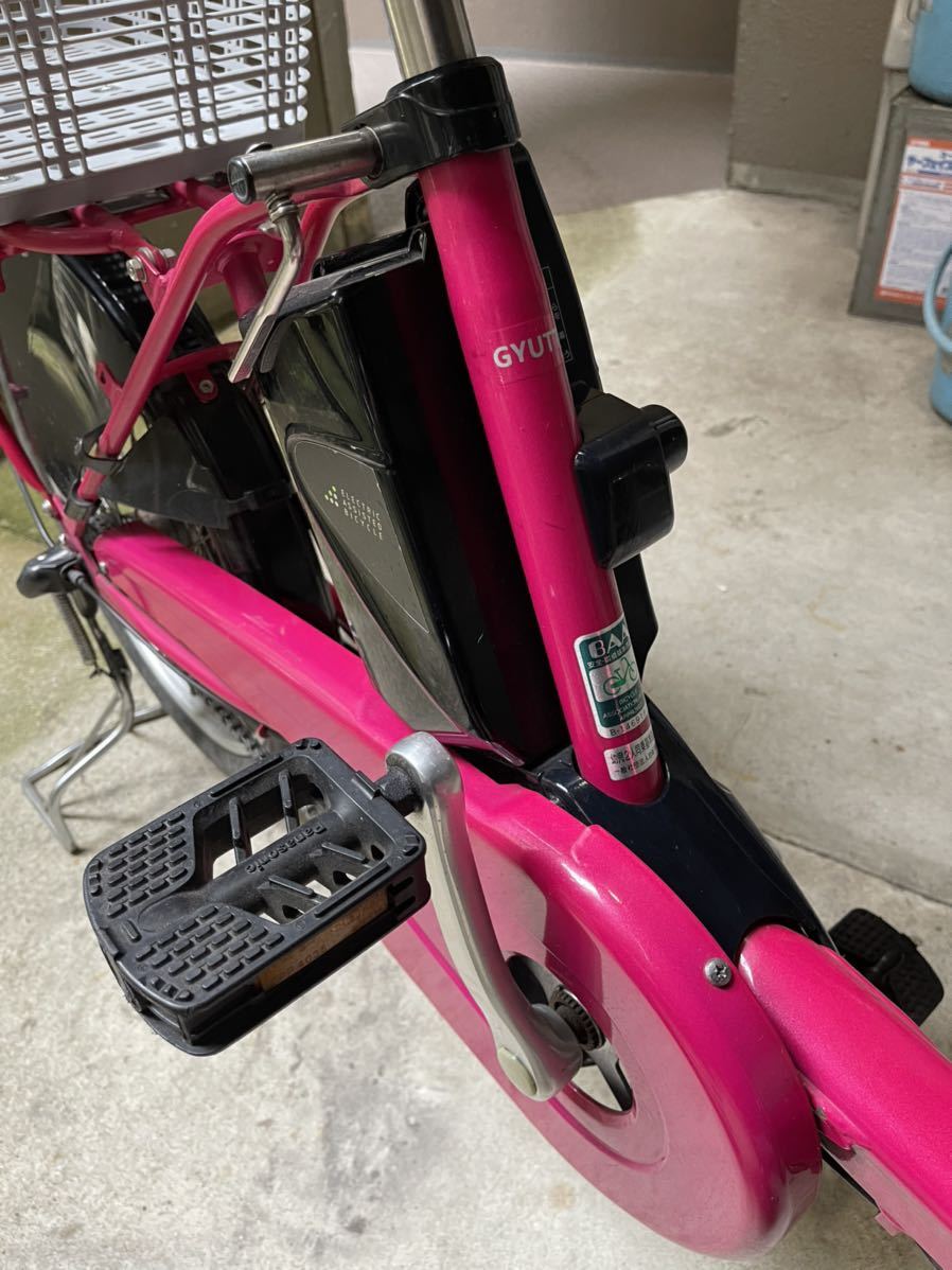 大阪手渡し☆ Panasonic ギュットミニ GYUTTOminiDX 電動自転車 子供