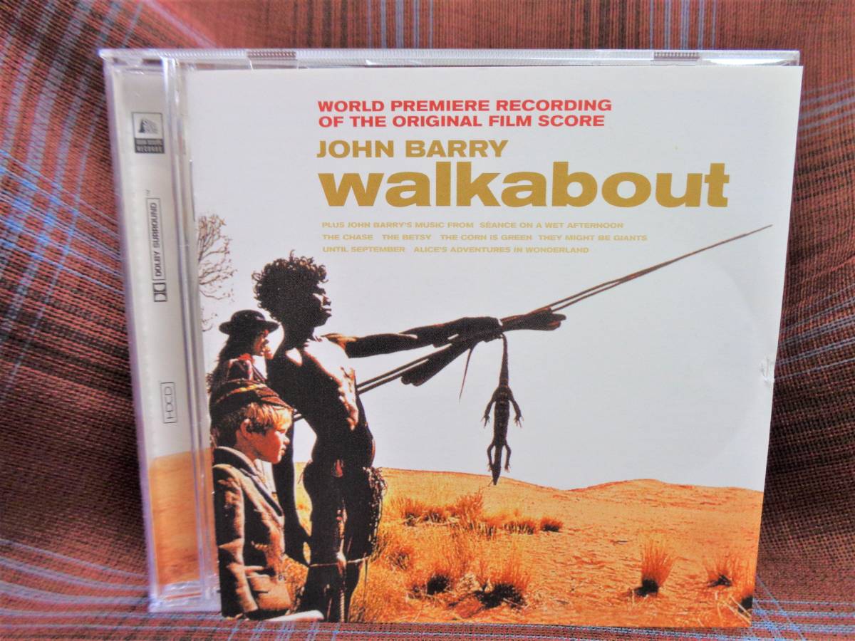 A#2030 サントラ 美しき冒険旅行 ジョン バリー Walkabout JOHN BARRY 