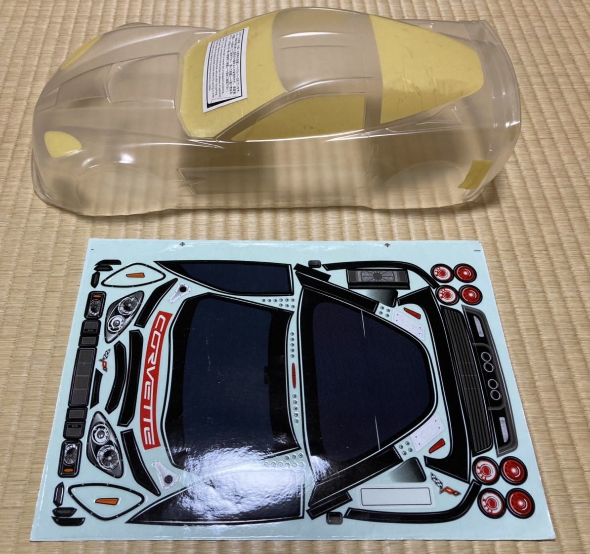 コルベット キラーボディ 未塗装未使用 ボディ GT2 塗装済未走行 製