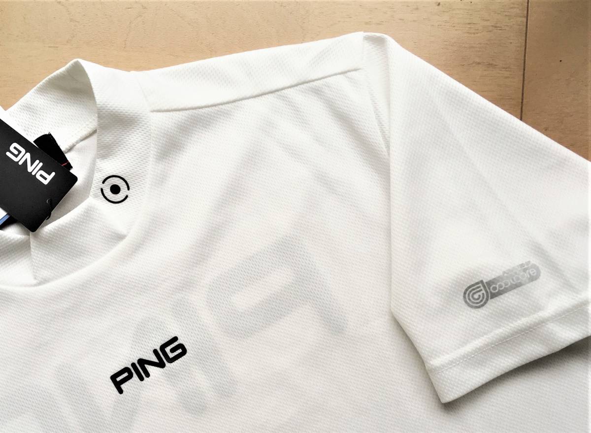 ◆PING◆ピン◆半袖モックネックシャツ②◆L◆ホワイト モックネック 半袖 メンズ 621-2168200-010 TSIグルーヴアンドスポーツ 通販｜公式有賀園