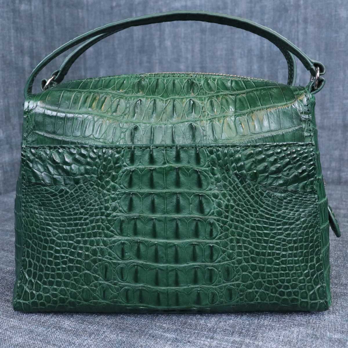 極美品☆定価30万☆1円スタート クロコダイル クラウン 2way ミニ 