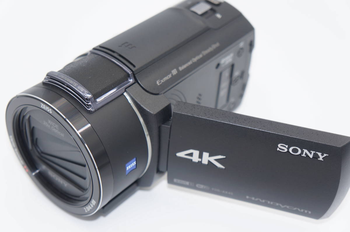 ☆新品級☆ソニー ビデオカメラ FDR-AX45 4K 64GB 光学20倍