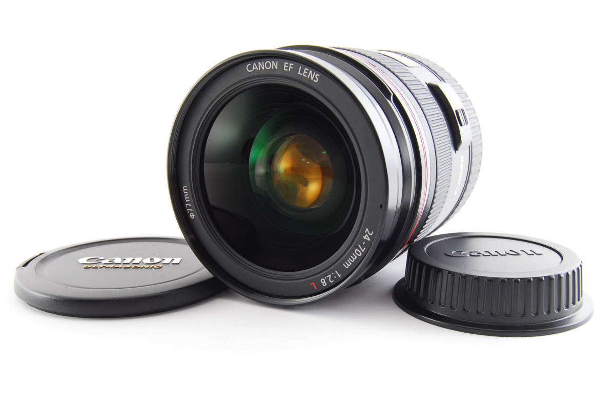 Canon USM EF 24-70mm II Zoom Lens F2.8L Standard com : L f⁄2.8