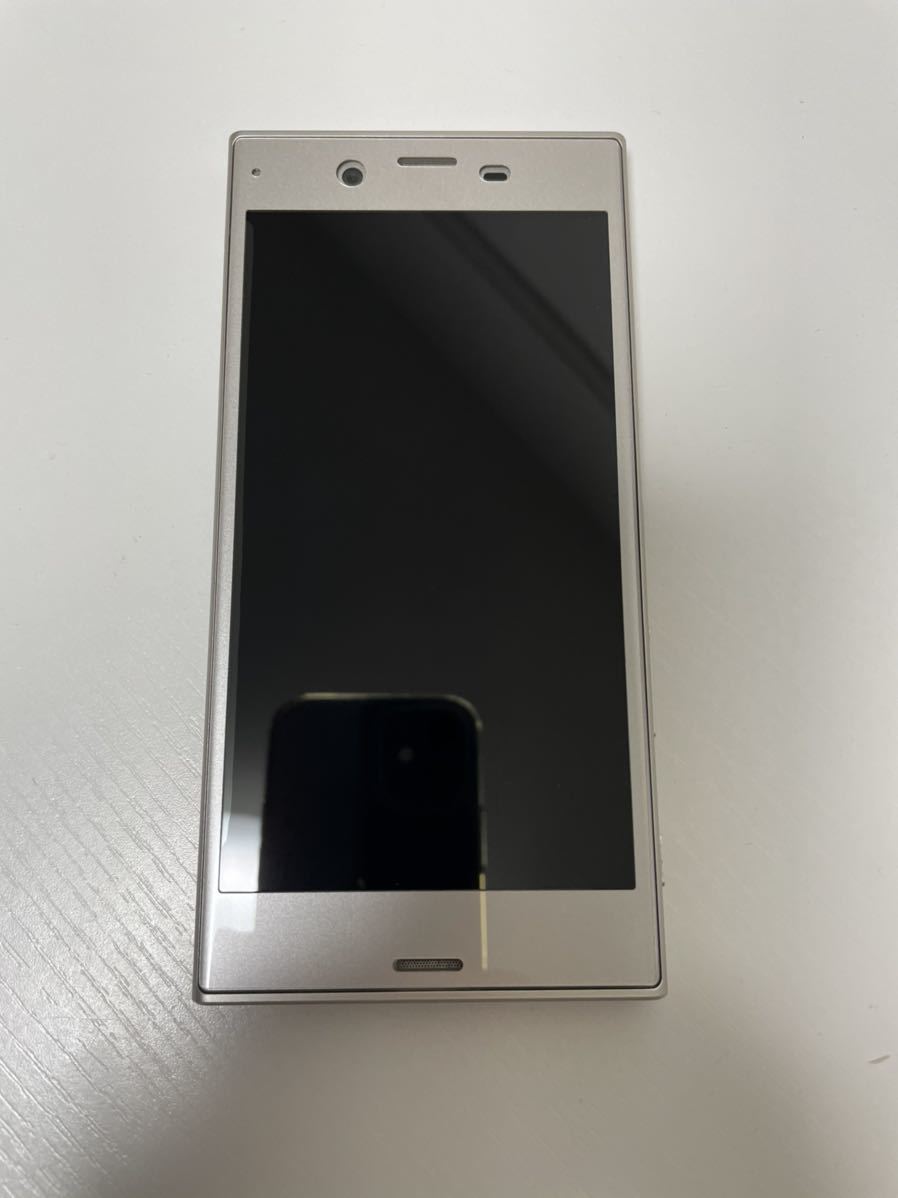 中古】SONY Xperia XZs ウォームシルバー 602SO 利用制限